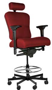 24/7 Counterheight heavy duty office chair